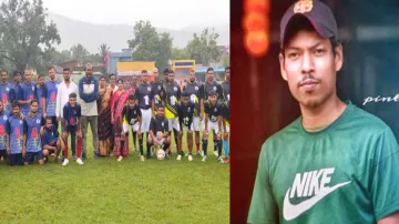 Football player collapses on field in Deogarh