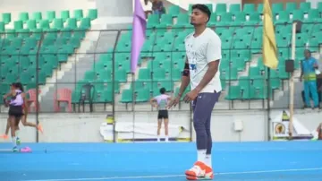 Rohit Yadav clinched men's javelin throw gold medal at National Inter-Sate Athletics Championships
