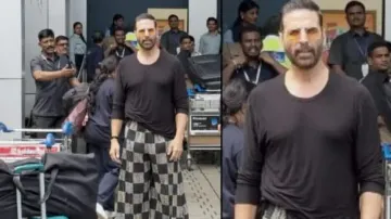 Akshay Kumar gets brutally trolled for Rs 80K Palazzo Pants at airport