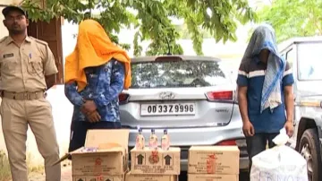 Huge haul of ganja and illegal Aska-40 seized in Bhubaneswar, two arrested