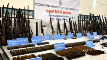 Security forces recover cache of arms