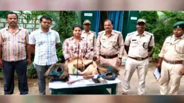 Leopard skin seizure in Ganjam: Son arrested after father