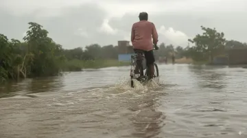 Water has started inundating farmlands and several villages in Balasore