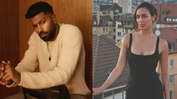 Hardik Pandya and Model Mahieka