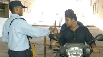 Parking fees in Bhubaneswar shopping malls