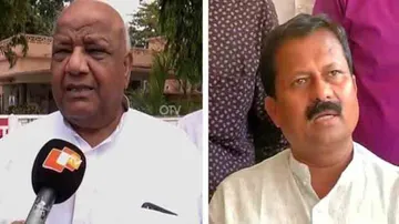Rabi Pani quits BJD, Krushna Panda BJP