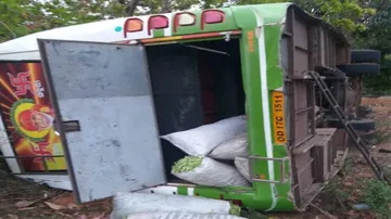 Odisha: 7 Critical After Bus Overturns On Ghat In Rayagada