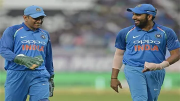 Rohit Sharma defends Dhoni's place in ODI, T20I teams