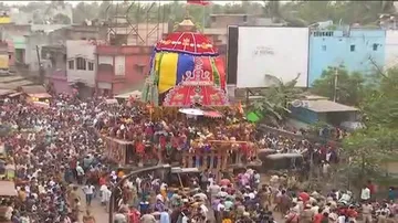 Rukuna Rath reaches Mausi Maa temple