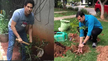 Sachin, Laxman take up Telangana's green challenge