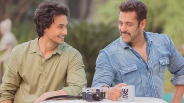 Grateful to work with best in first film: Aayush Sharma