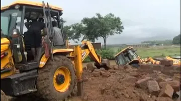 Khordha Administration Demolishes Boundary Wall Of OTV's Sarua CSR Project Without Notice