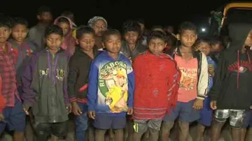 Students walk miles in midnight to convey grievances to collector