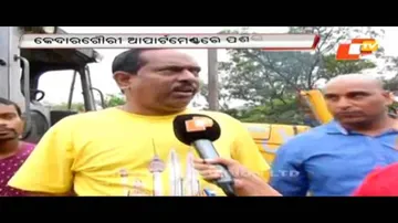 Bhubaneswar: Garage Chhak flooded after breach in canal wall