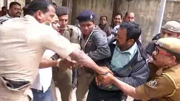 Two job aspirants attempt self-immolation in front of Odisha CM’s grievance cell