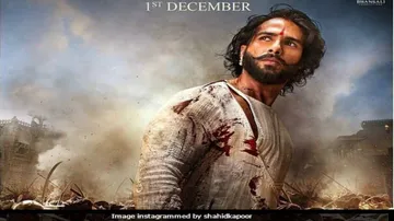 Shahid is the courageous royal in 'Padmavati' first look