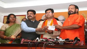 Ex-Khandapara MLA Siddharth Sekhar Singh joins BJP