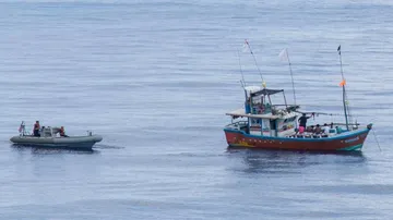 Three Indian fishermen arrested by Sri Lankan Navy