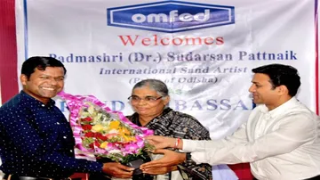 Sand Artist Sudarsan Pattnaik appointed brand ambassador of OMFED