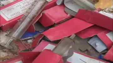 Syringes, drugs found abandoned near NHM office in Keonjhar