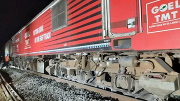 Odisha: Elephant Mowed Down By Puri-Surat Express, Train Engine Derails