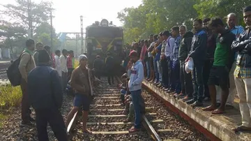 Locals halt train after youth's body recovered from tracks