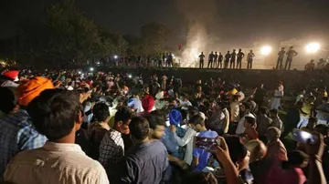 Punjab CM Amarinder Singh arrives in Amritsar over train tragedy