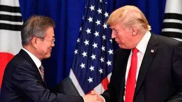 Trump, Moon to meet in April amid Pyongyang impasse