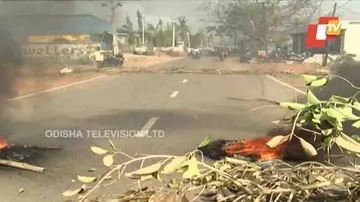 Fani-battered Khurda residents on streets demanding water, electricity