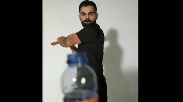Virat Kohli wakes up to Bottle Cap dare, Shastri spices it up