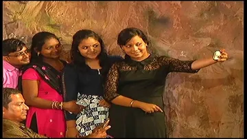Selfie hunting was the name of the game this Puja