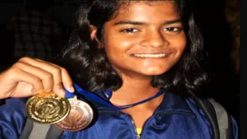 Odia swimmer Pratyasha bags 2 gold at SAAC-2016