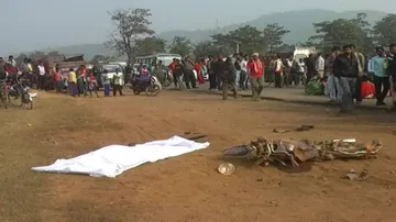 Petrol Pump owner killed in road accident