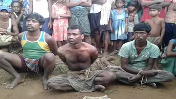Villagers tie 3 gang rapists to tree, thrash black and blue