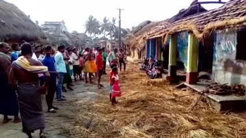 Fire mishap in Puri: 6 houses gutted, 7 cattle charred to death