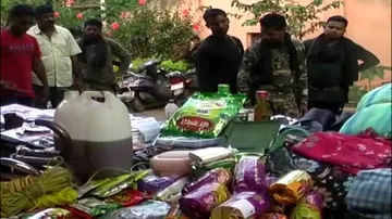 Maoist camp busted in Bolangir, ammunition seized