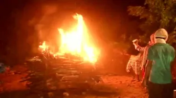 Kurnool quarry tragedy: Last rites of 3 Odia Labourers performed
