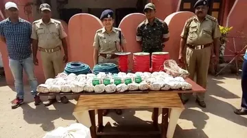 Huge cache of explosives seized in Koraput