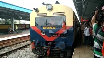 Odisha’s first MEMU train chugs off from Berhampur