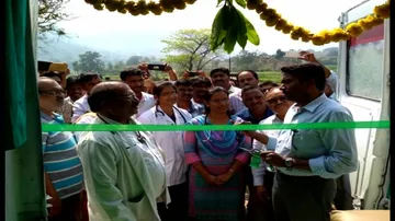 Andhra Babus launch mobile ambulance, review welfare projects in Kotia