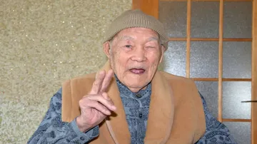 112-year-old Japanese certified as world's oldest man