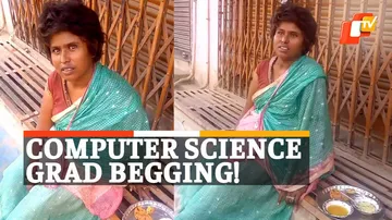 Viral Video: Woman With Computer Science Degree Begging In Varanasi Streets