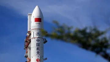 China's second heavy-lift carrier rocket blasts off