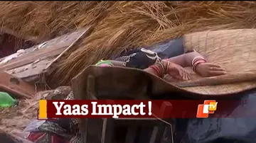 #CycloneYaas Impact: Disaster Strikes Kendrapada Family As Strong Winds Rip Through Kutcha House