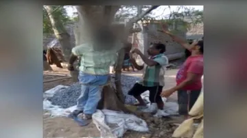 Youth tied to tree, thrashed for misbehaving with a girl