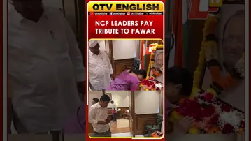NCP Leaders Pay Tribute To Late Deputy CM Ajit Pawar In Mumbai