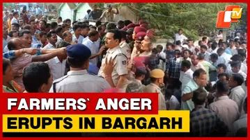 Tension In Bargarh: Farmers Clash With Police Over Paddy Registration Row | OTV
