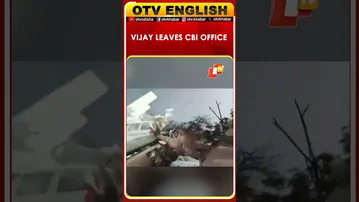 TVK Chief & Actor Vijay Leaves CBI Office In Delhi For Karur Stampede Case | OTV