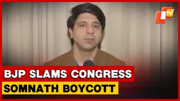 Delhi: BJP Leader Poonawalla Slams Congress Over Somnath Boycott