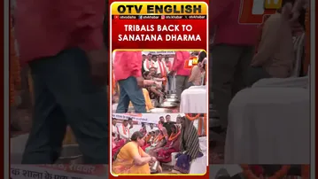 BJP MLA Bohra Welcomes Tribals To Sanatana Dharma In Chhattisgarh | OTV
